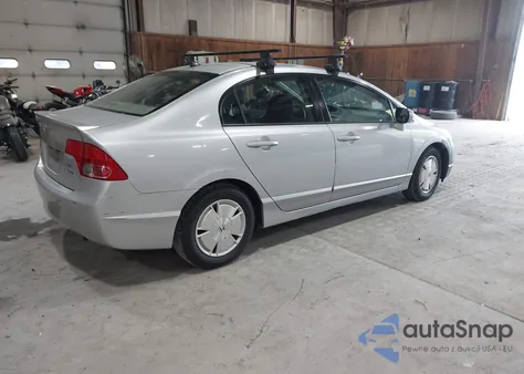 2008 Honda Civic Hybrid from USA, damaged, VIN JHMFA36288S020027